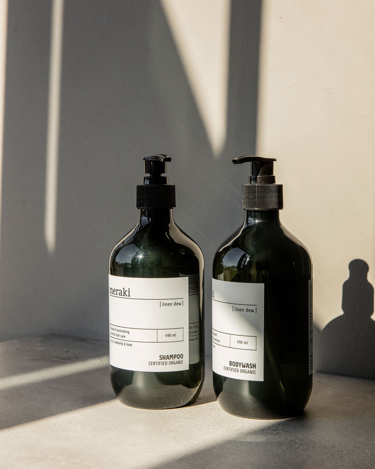 Body wash, Linen Dew, 490 ml