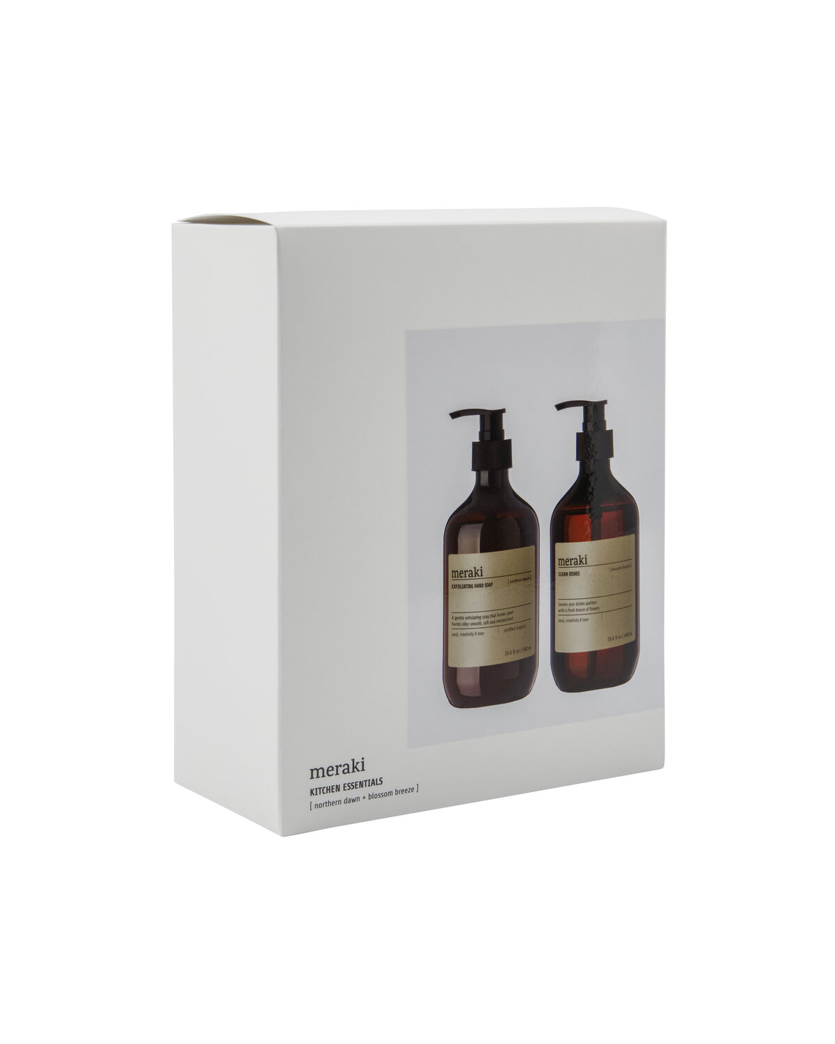 Gift box, Northern Dawn Exfoil. Hand Soap + Blossom Breeze Dish Wash, 490|490 ml|ml