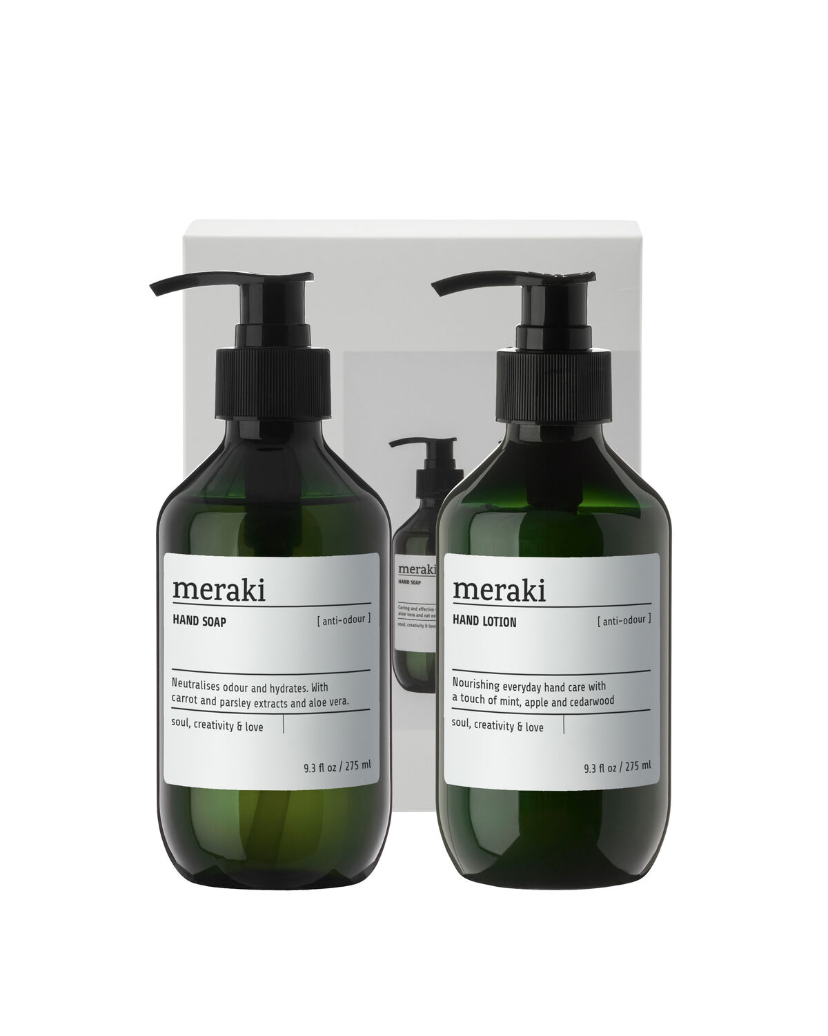 Gift box, Anti-Odour Hand Soap + Hand Lotion, 275|275 ml|ml