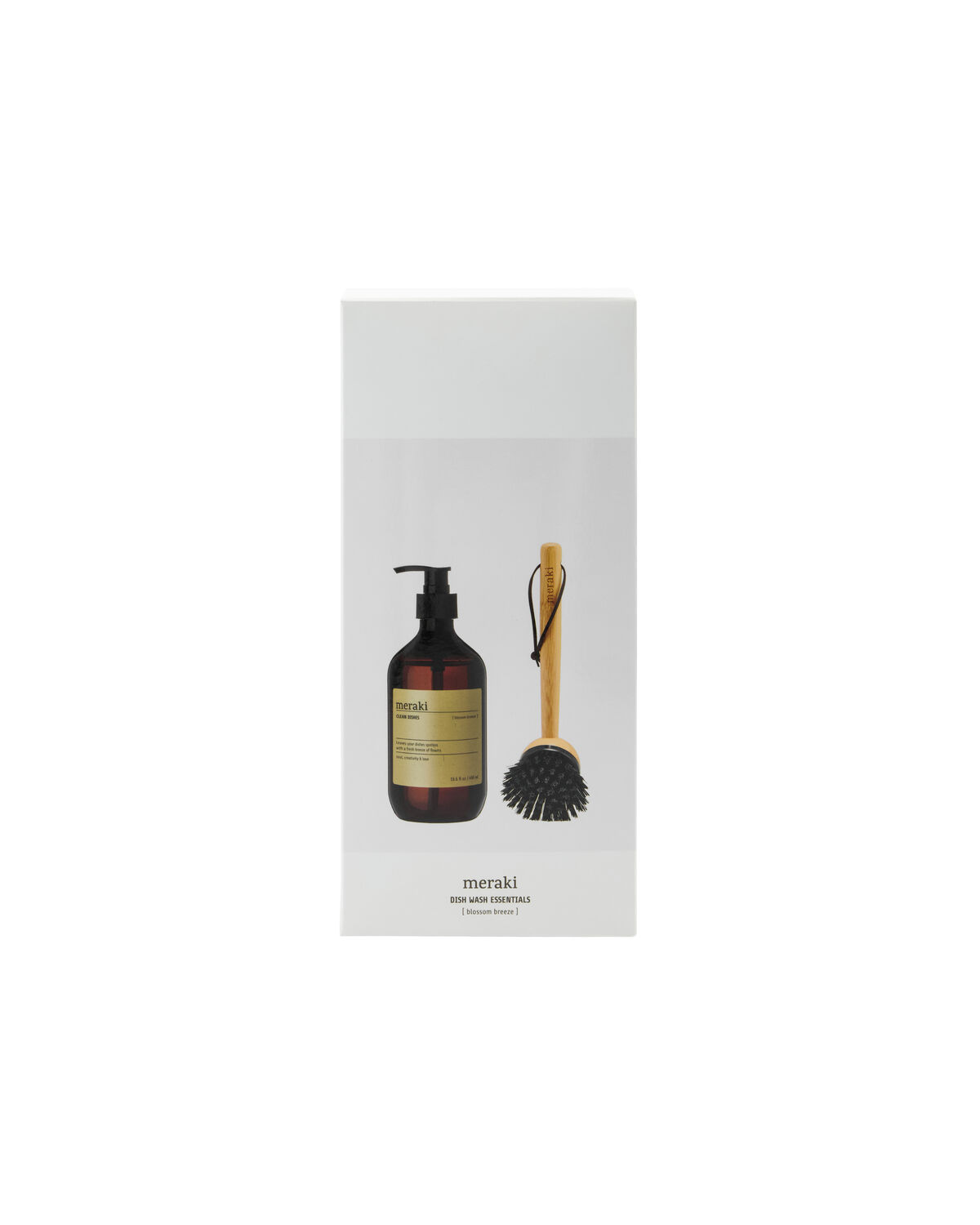 Gift box, Blossom Breeze Dish Wash + Dish Brush Nature, 490 ml