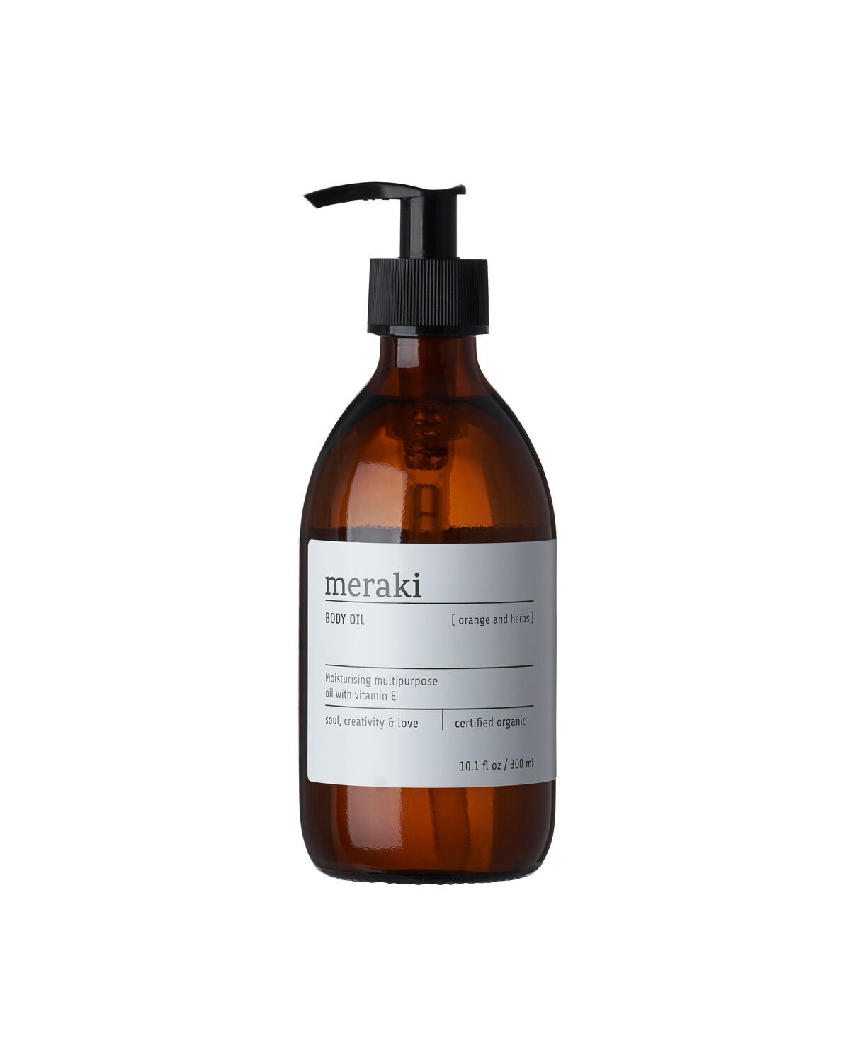Body oil, Orange & Herbs, 300 ml