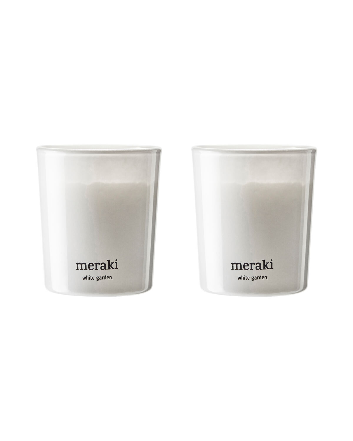 Scented candle, White Garden, 60|60 g|g