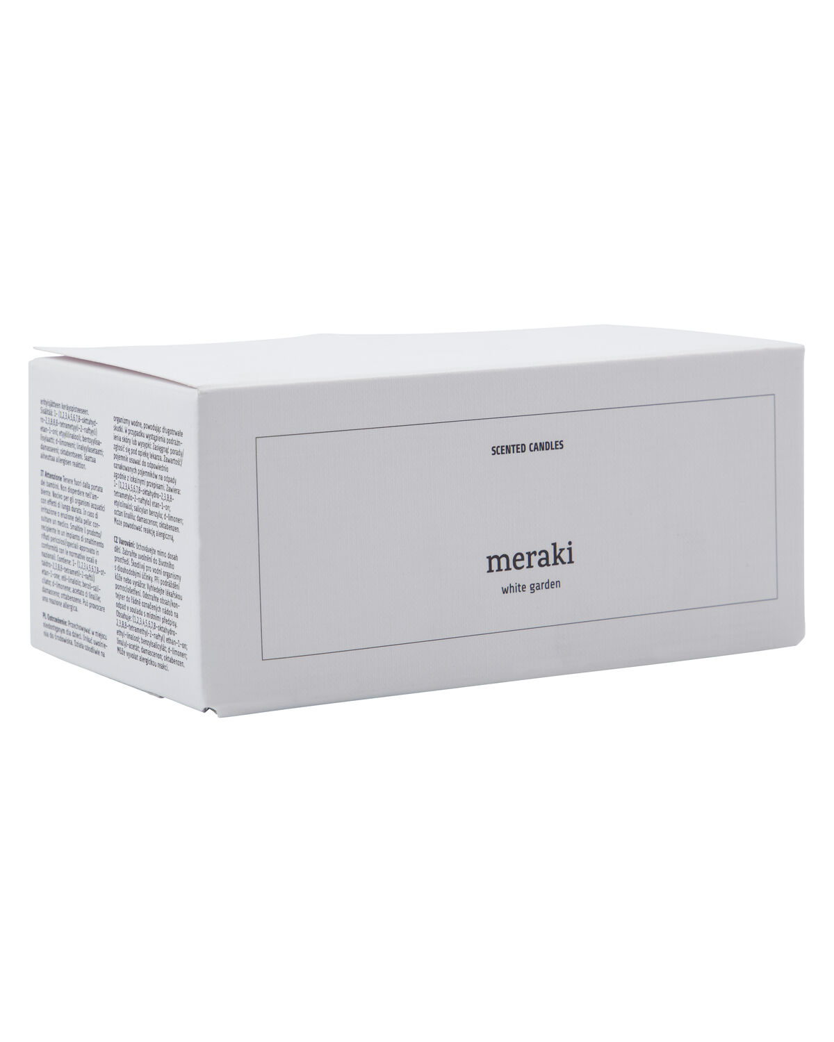 Scented candle, White Garden, 60|60 g|g