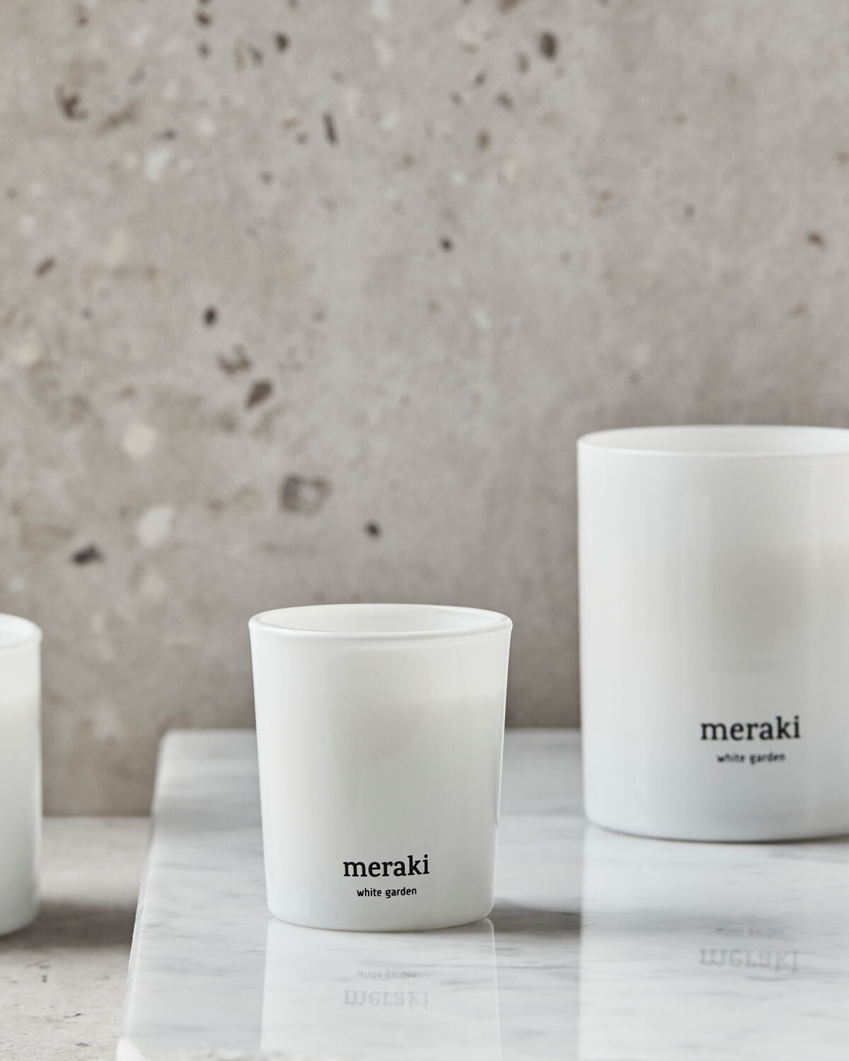 Scented candle, White Garden, 60|60 g|g