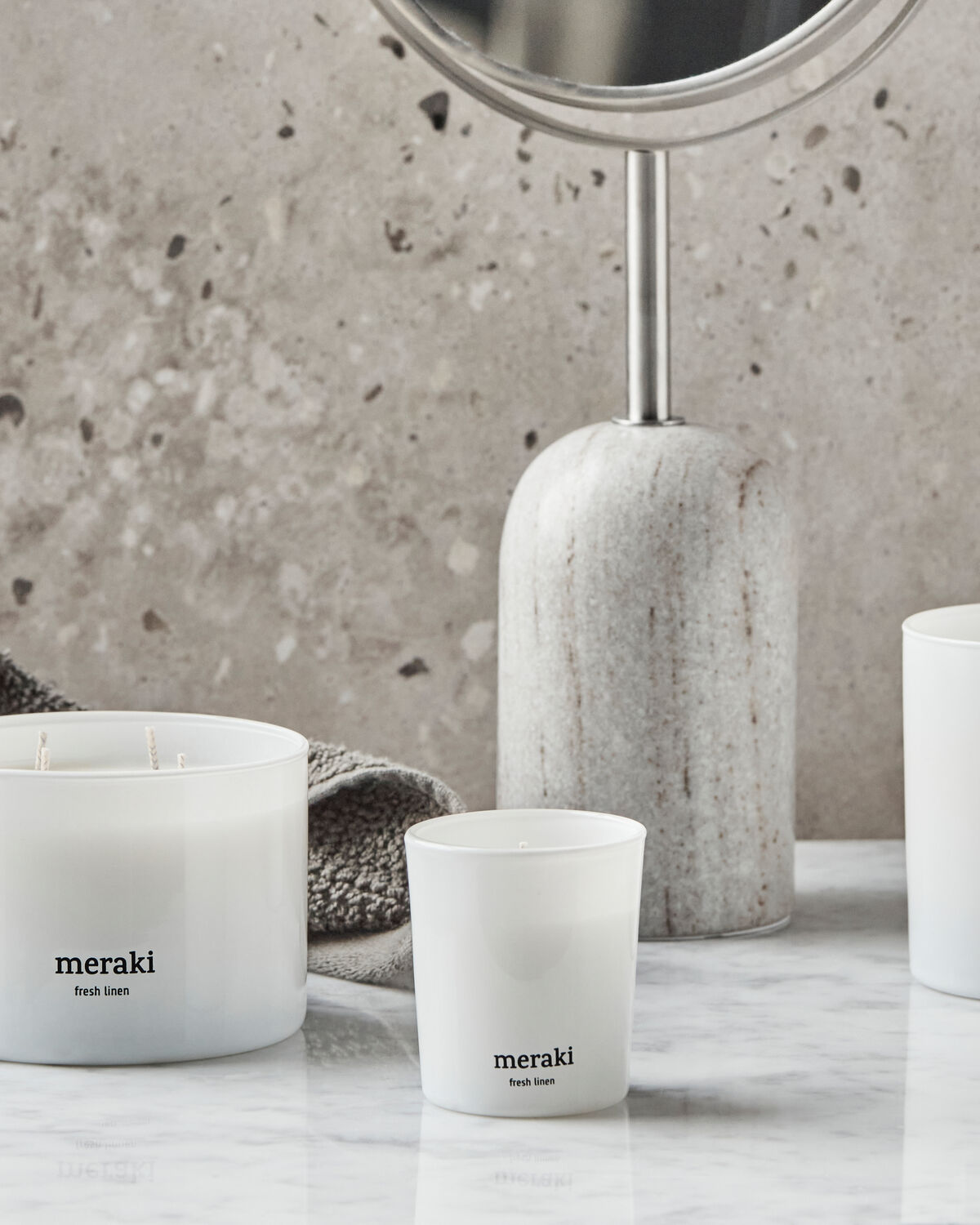 Scented candle, Fresh Linen, 60|60 g|g