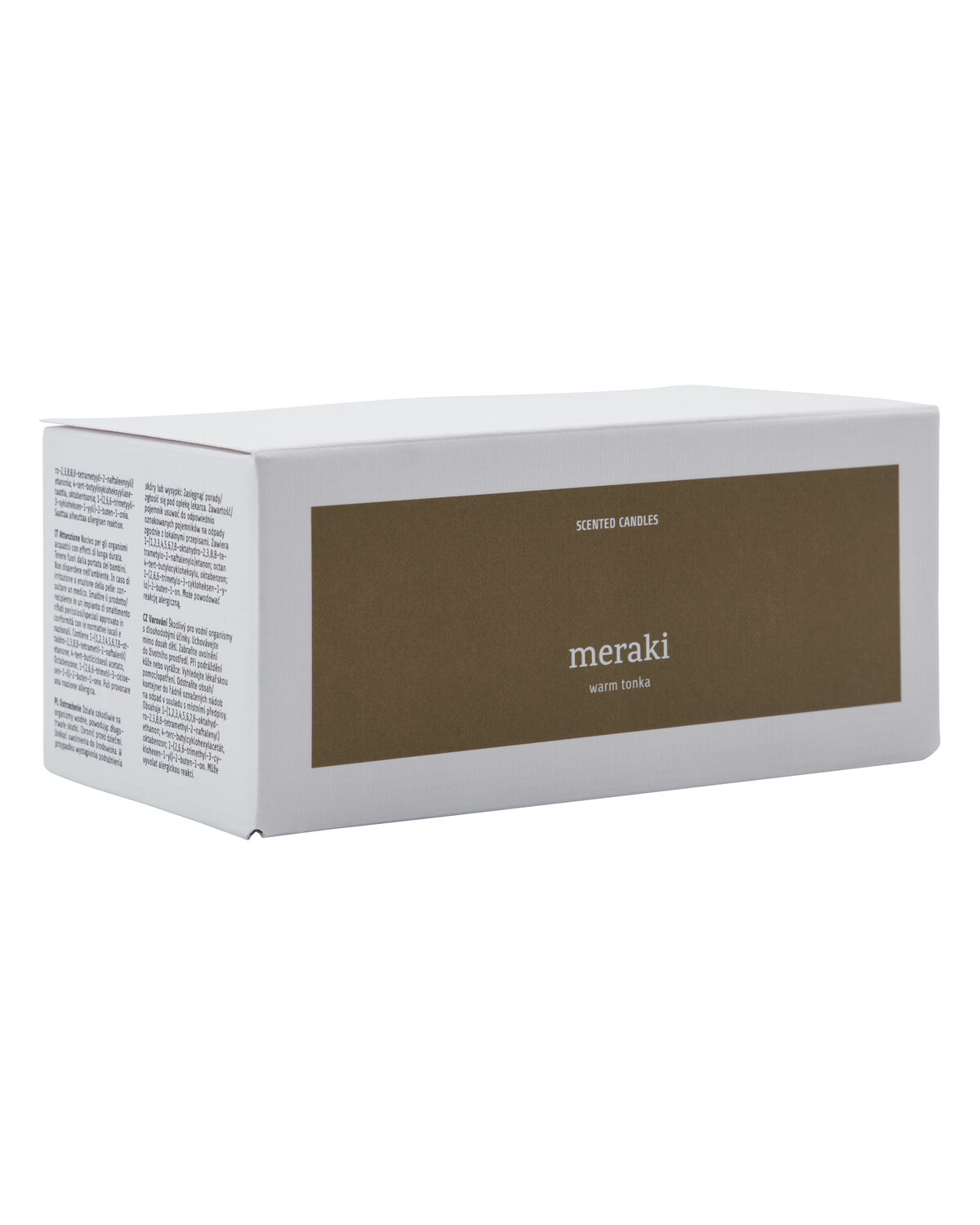 Scented candle, Warm Tonka, 60|60 g|g
