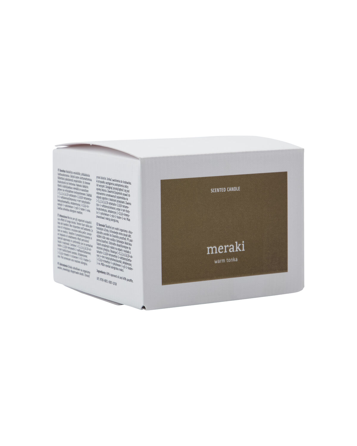 Scented candle, Warm Tonka, 340 g