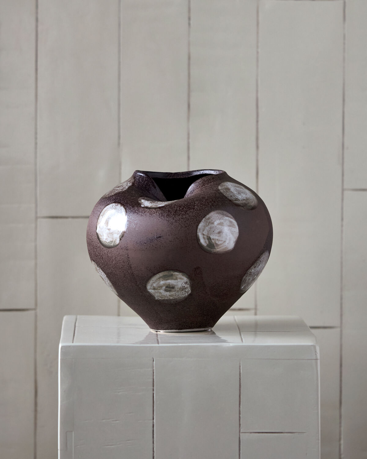 Vase, HDExpo, Braun, Off-White