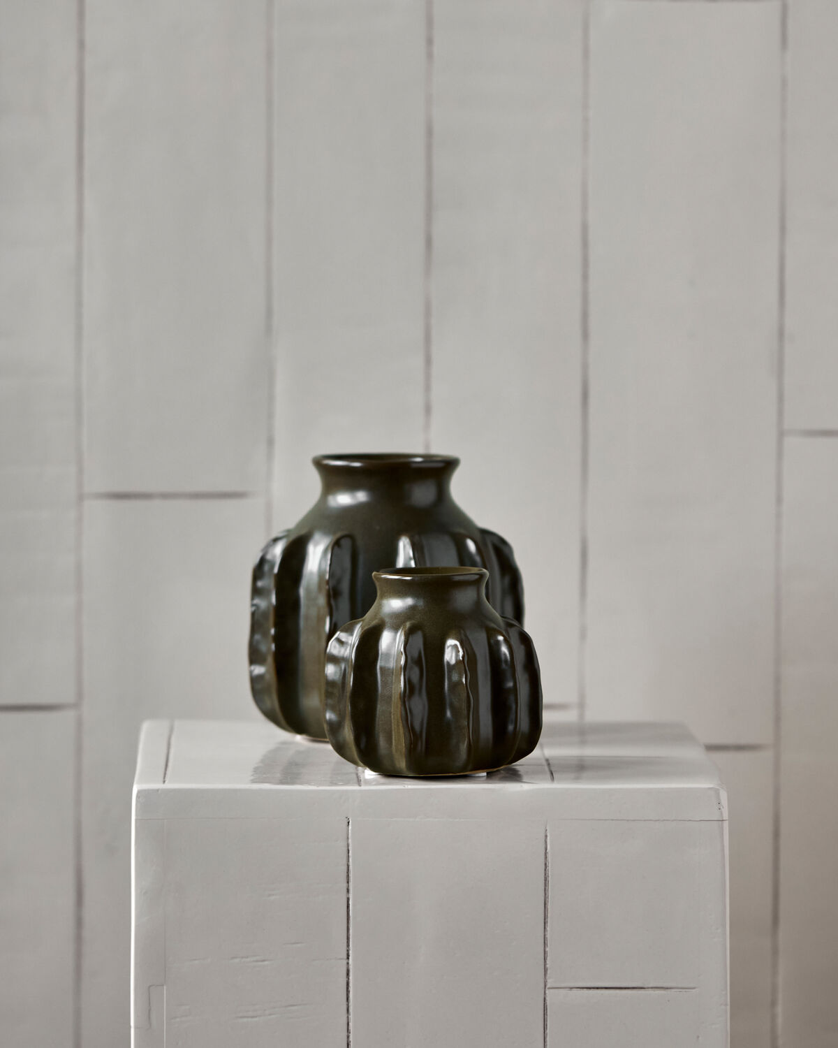 Vase, HDCactus, Dunkelgrün