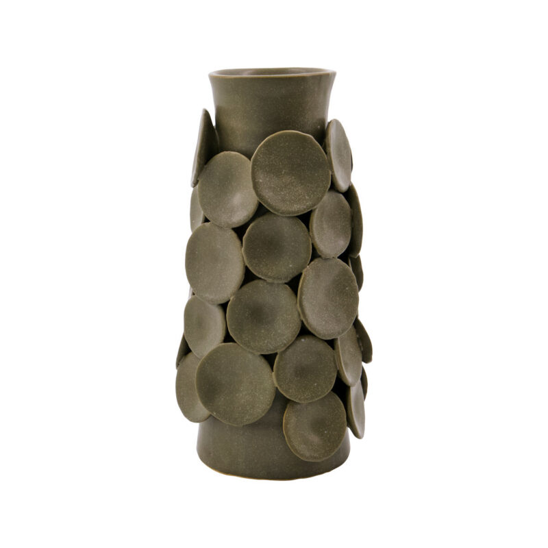 Vase, HDDot, Khaki