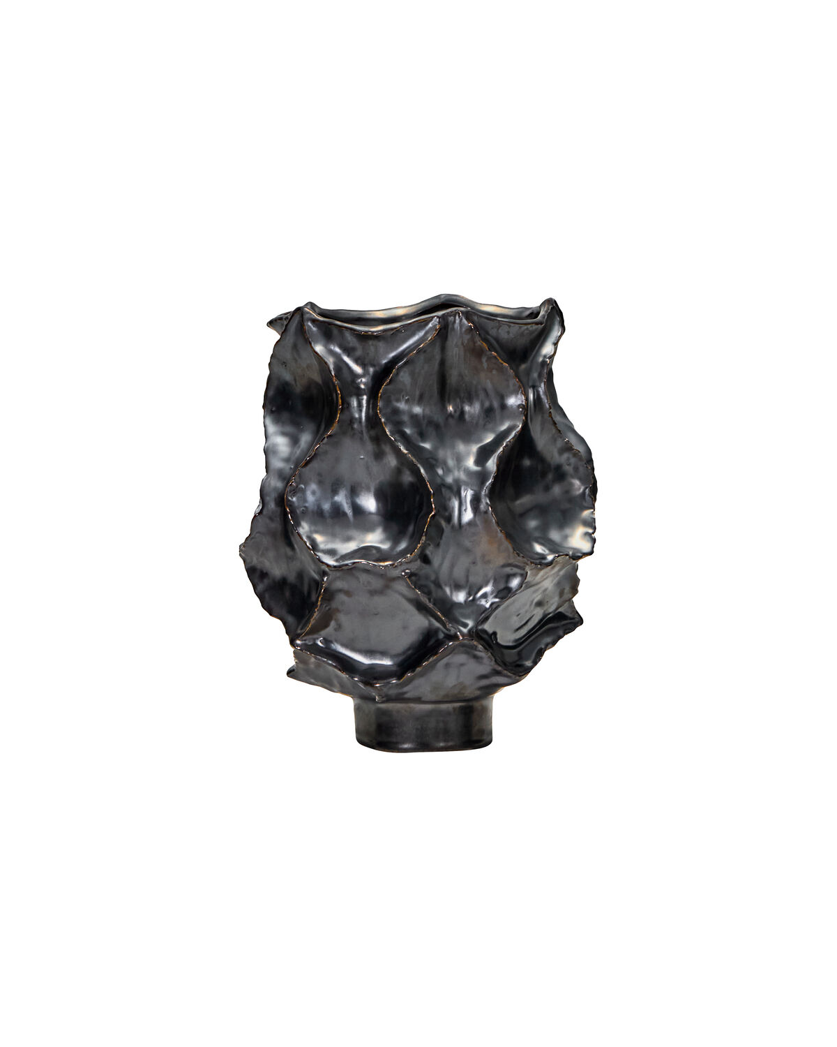 Vase, HDWaves, Antik-Metall