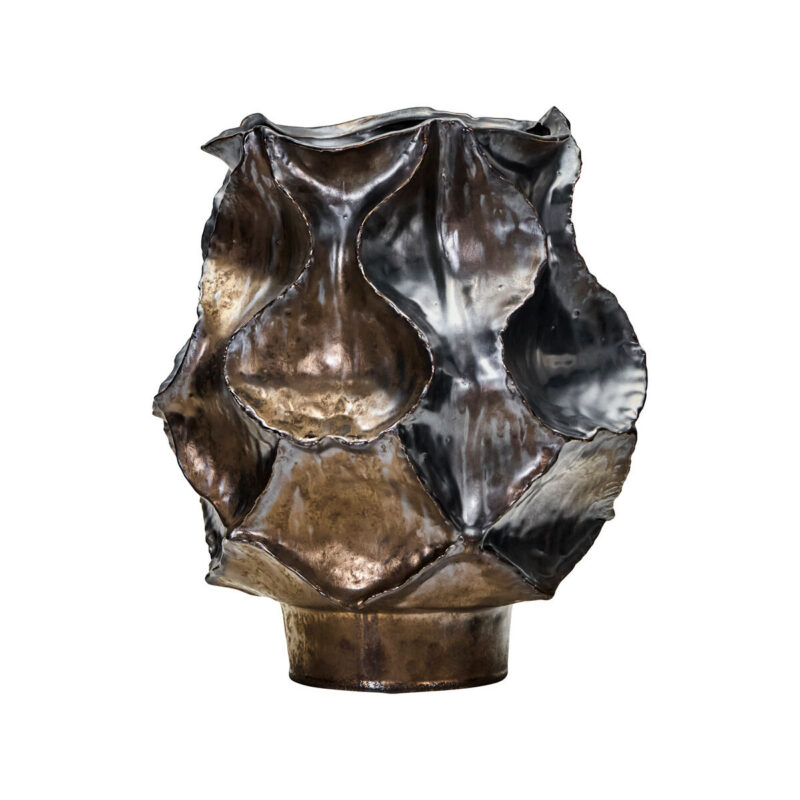 Vase, HDWaves, Antik-Metall