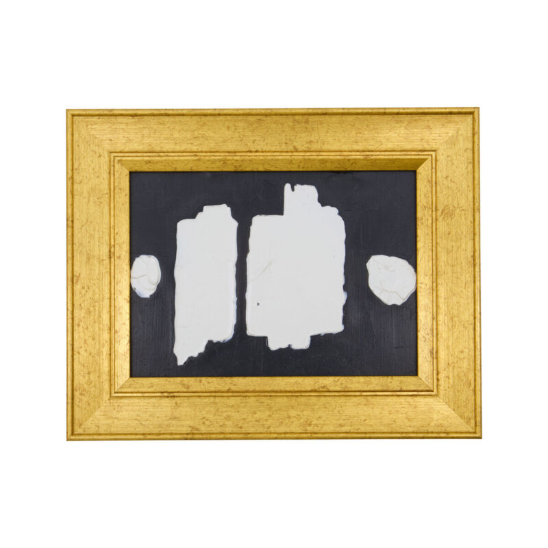 Wandobjekt, HDAgate, Schwarz, Beige