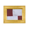 Wandobjekt, HDRuby, Rot, Beige