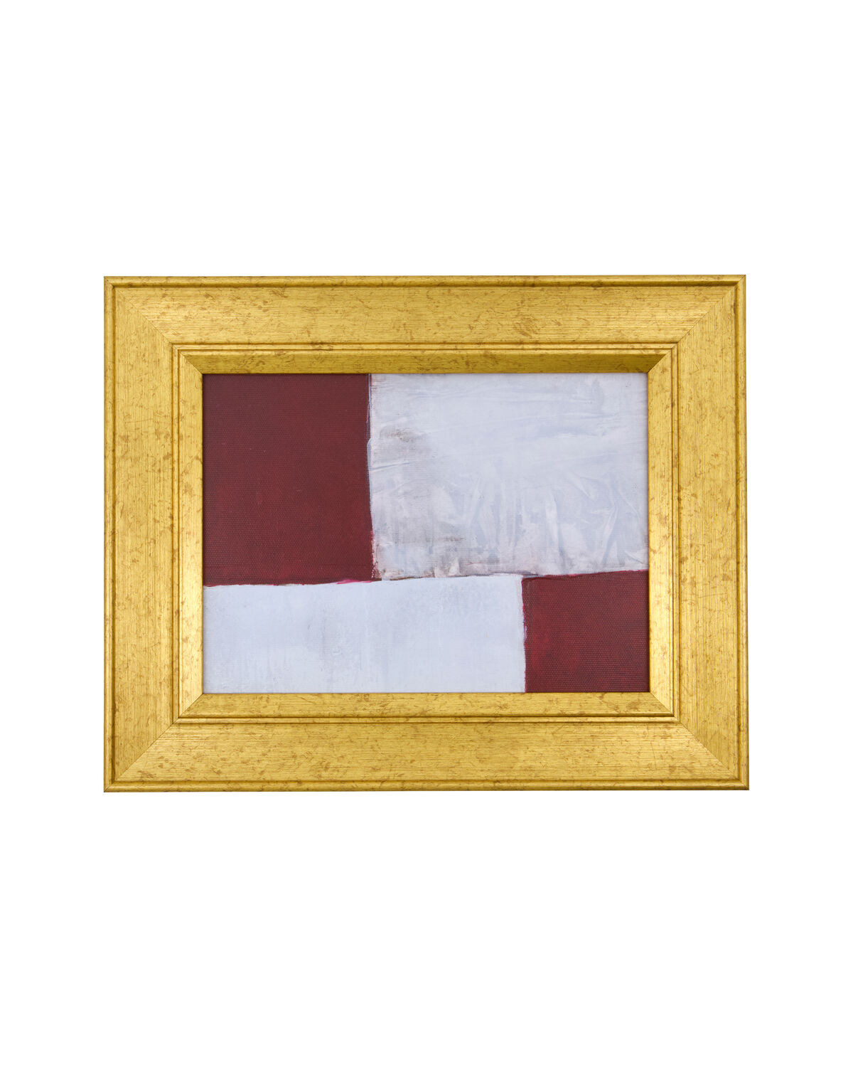 Wandobjekt, HDRuby, Rot, Beige