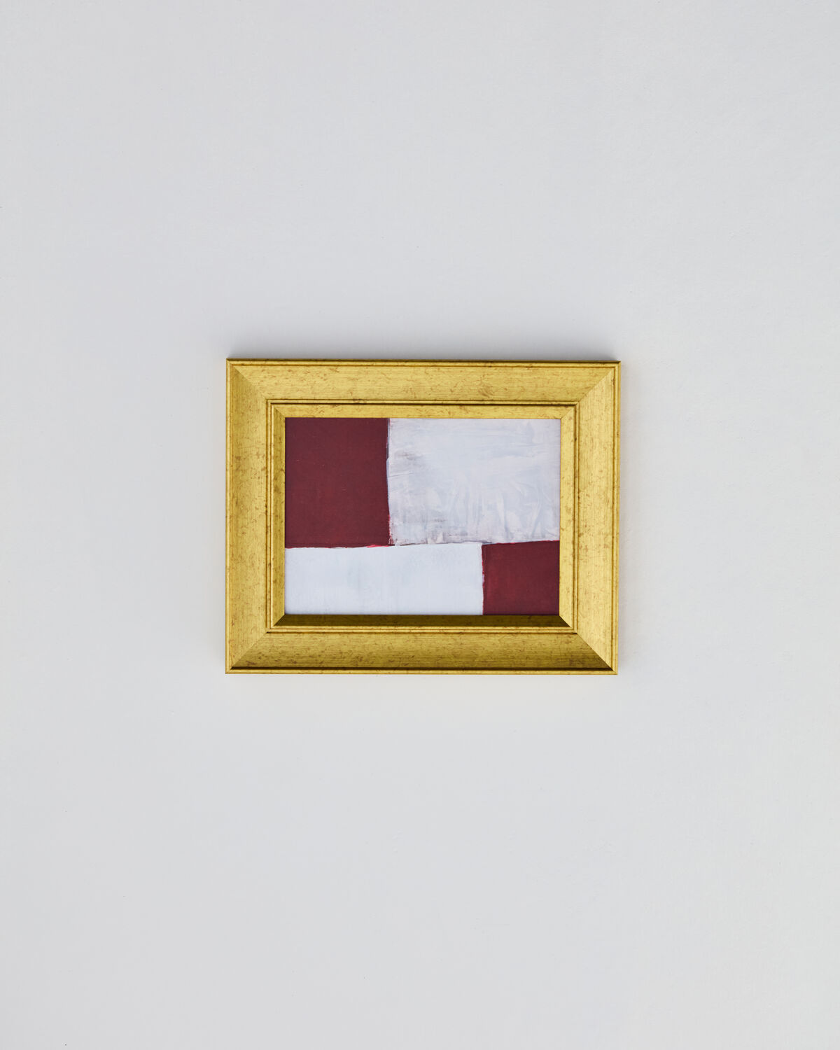 Wandobjekt, HDRuby, Rot, Beige