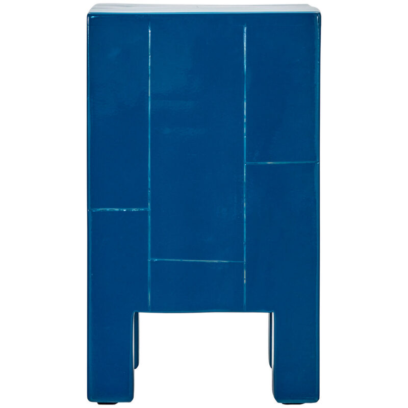 Beistelltisch, HDBrick, Blau