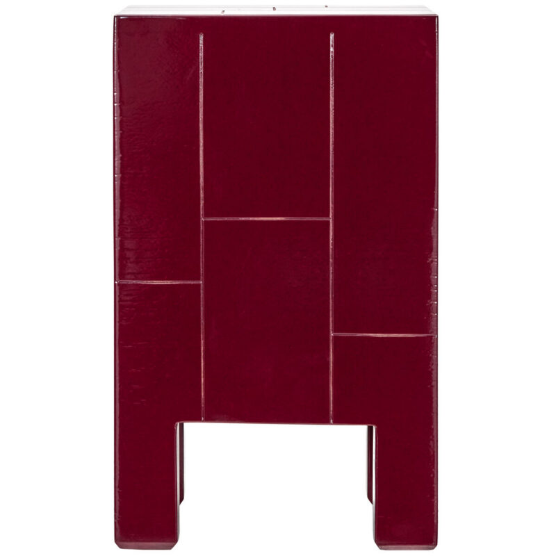 Beistelltisch, HDBrick, Rot