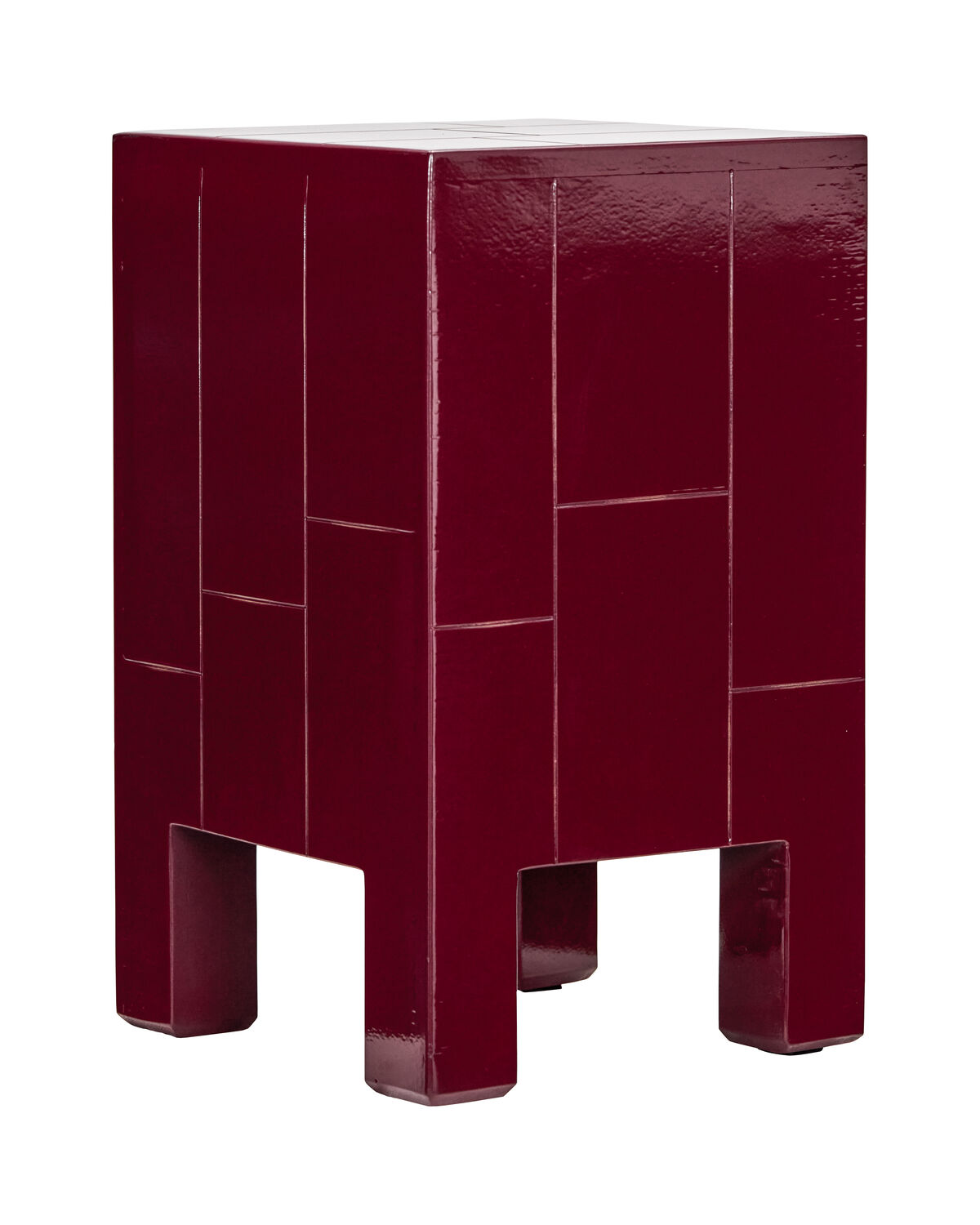 Beistelltisch, HDBrick, Rot