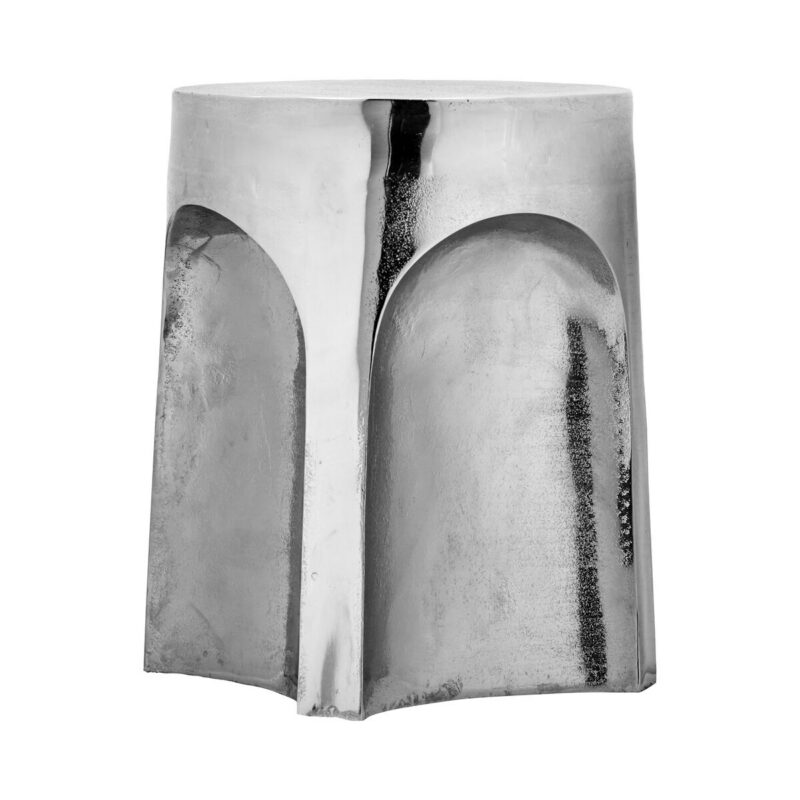 Beistelltisch, HDRiga, Silber-Finish