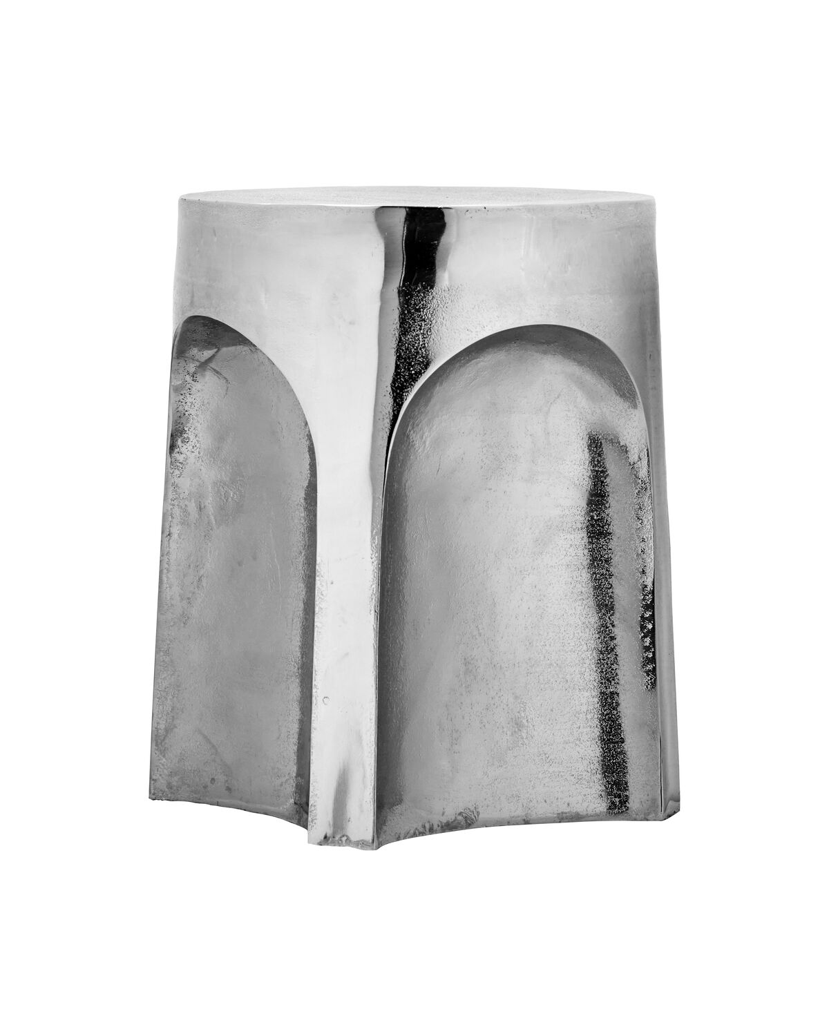 Beistelltisch, HDRiga, Silber-Finish
