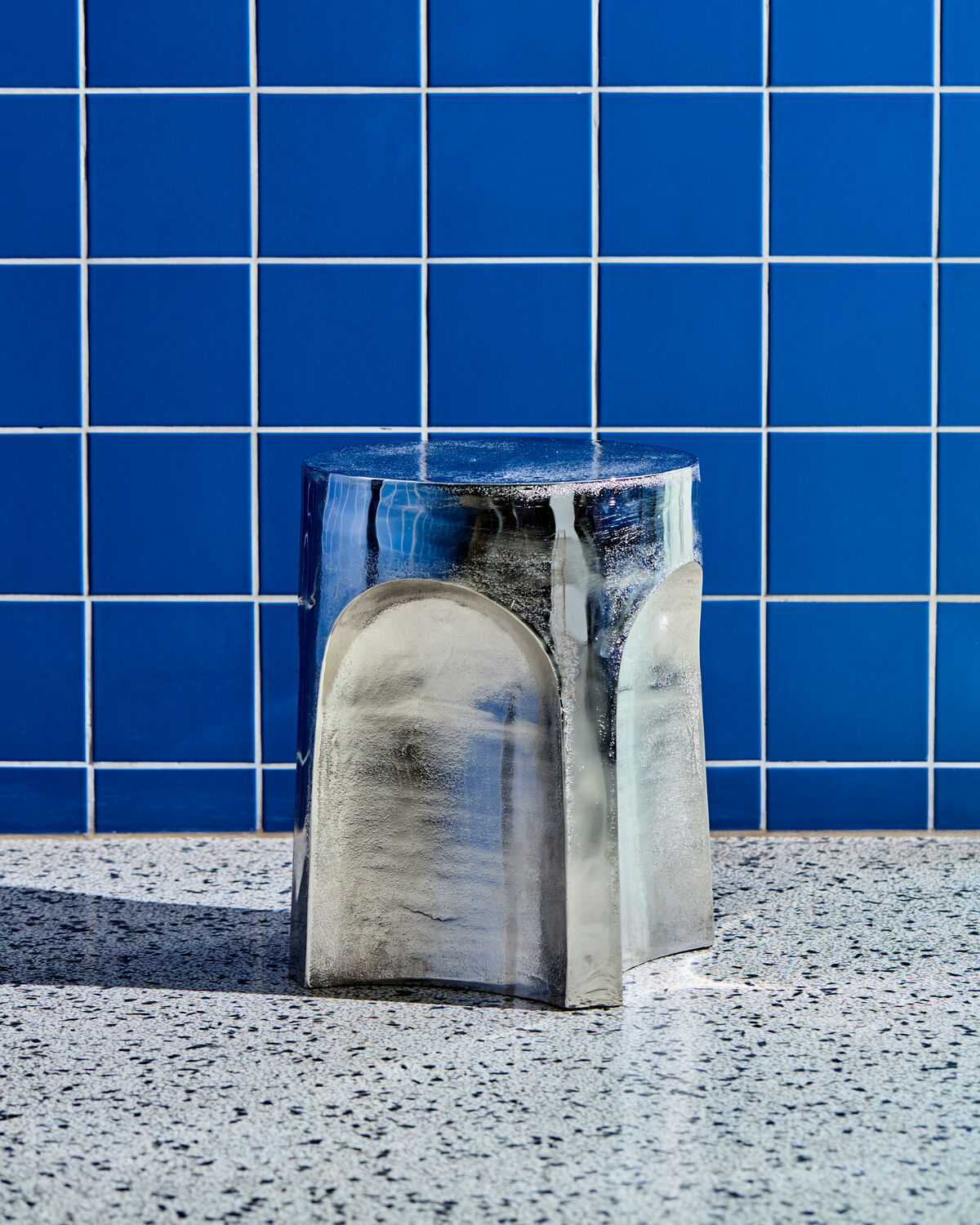 Beistelltisch, HDRiga, Silber-Finish