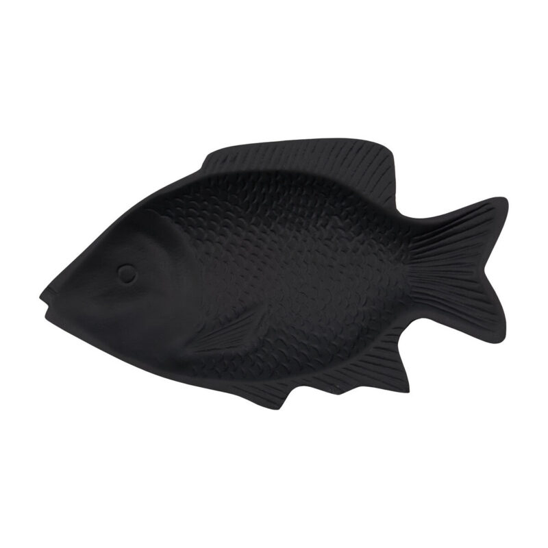 Wandobjekt, HDFish, Schwarz