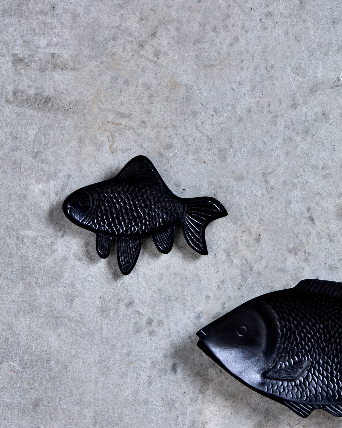 Wandobjekt, HDFish, Schwarz