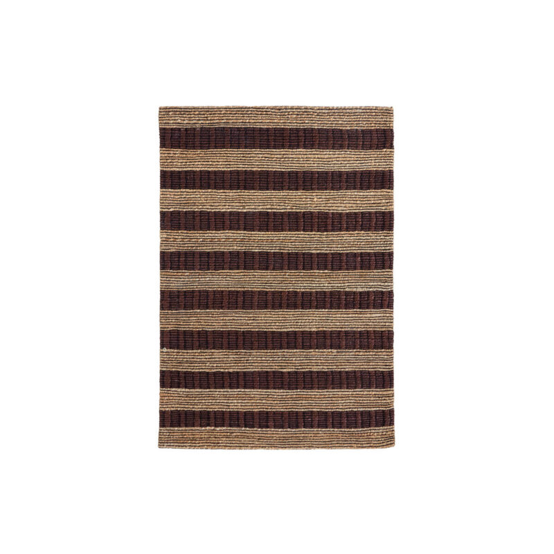 Teppich, HDBlock, Braun, Natur