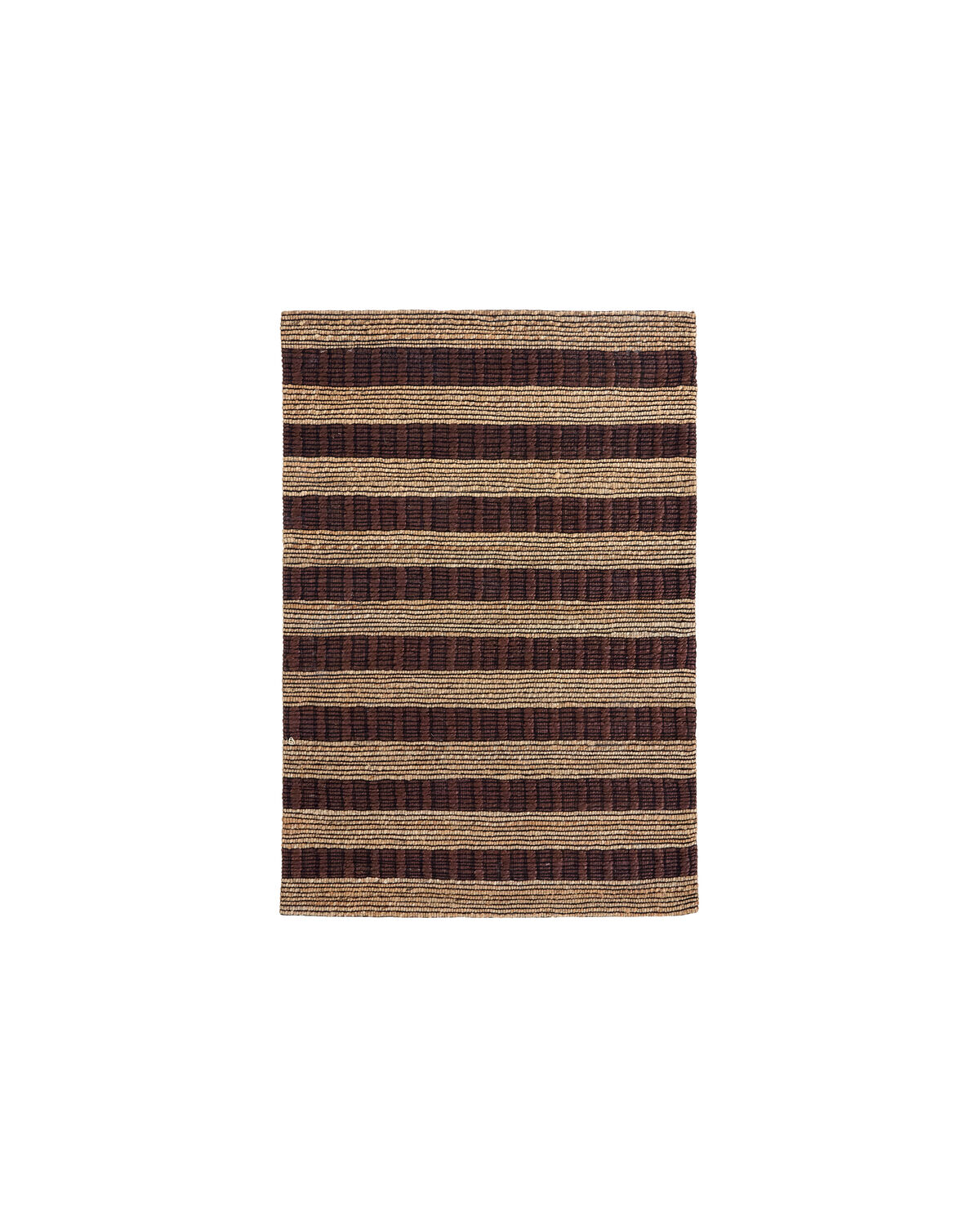 Teppich, HDBlock, Braun, Natur