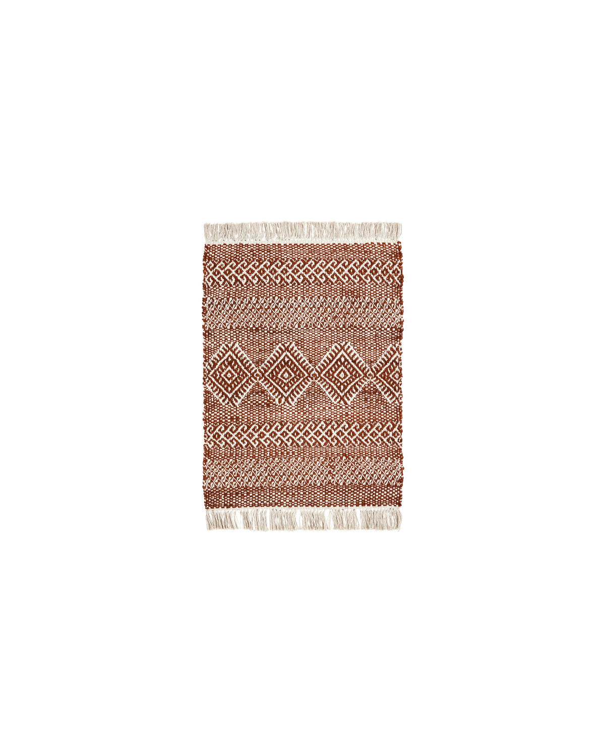 Teppich, HDEthnic, Braun, Natur