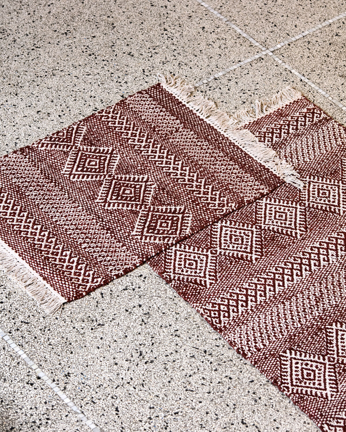 Teppich, HDEthnic, Braun, Natur