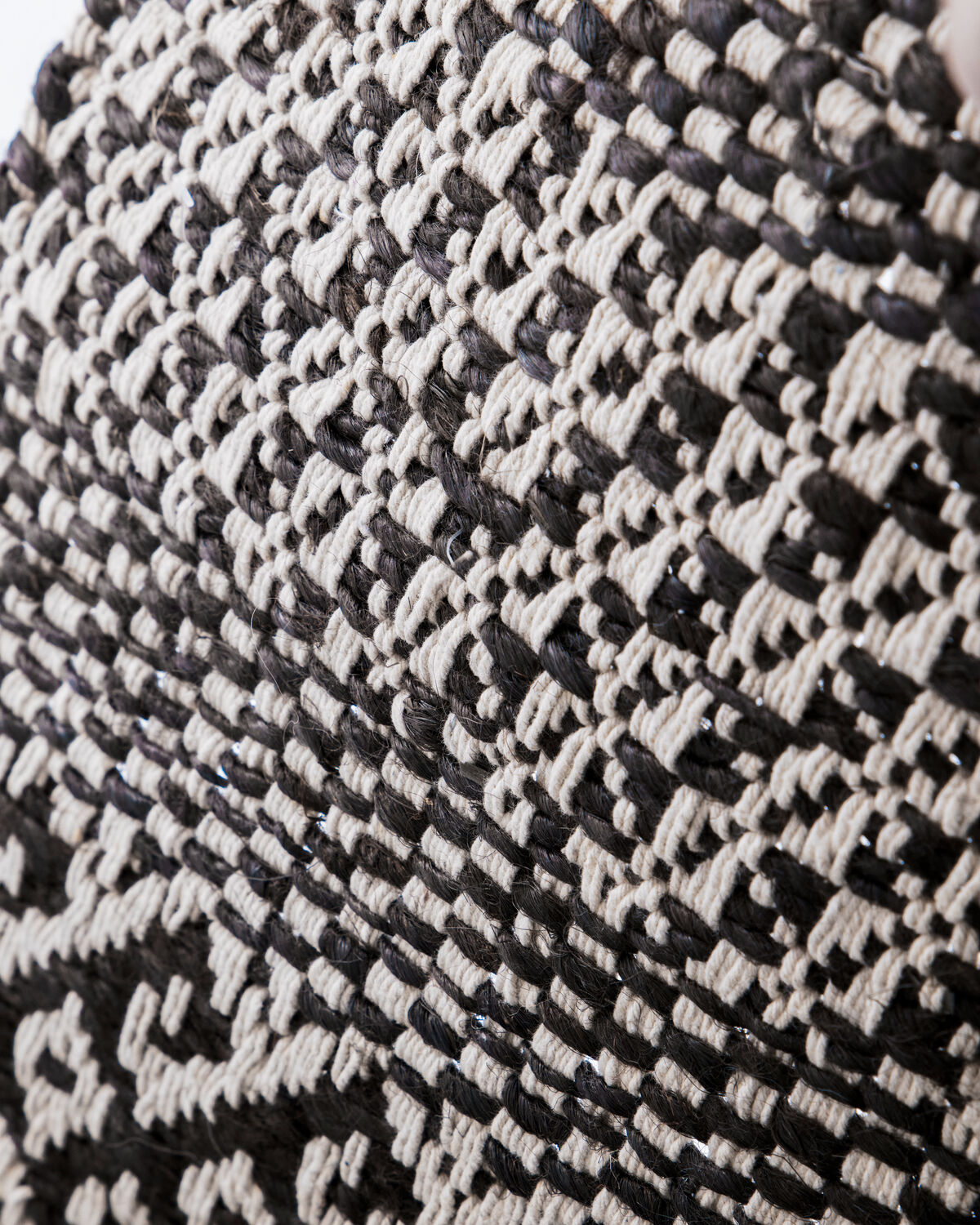 Teppich, HDEthnic, Schwarz, Natur