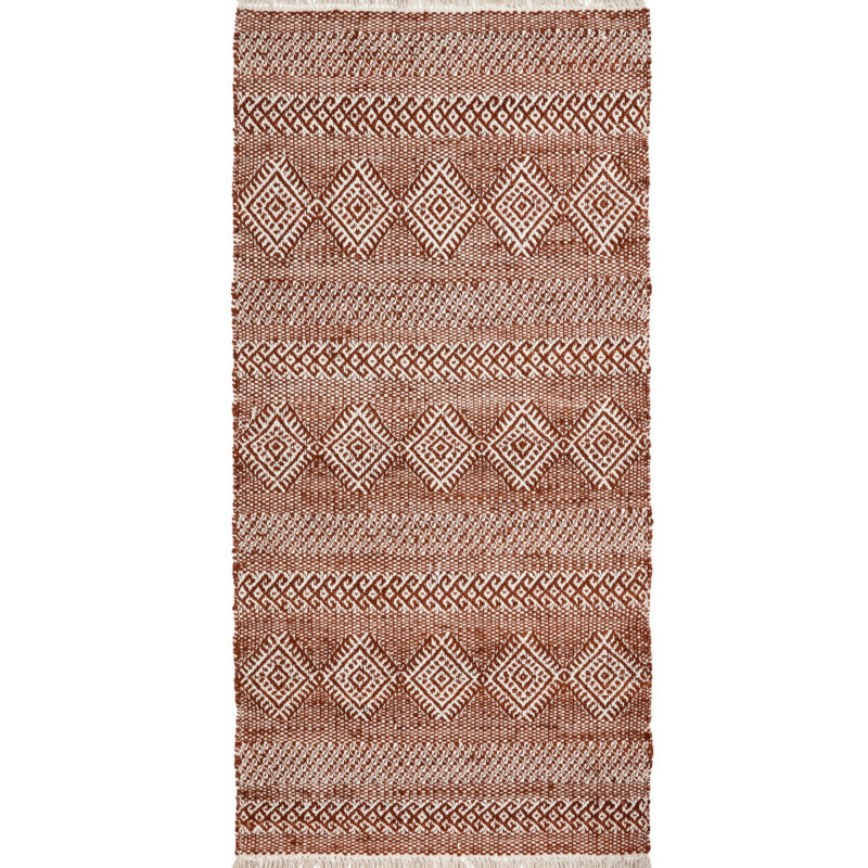 Teppich, HDEthnic, Braun, Natur