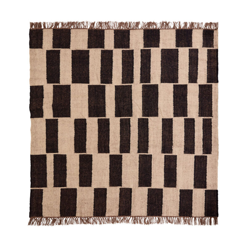 Teppich, HDGraph, Schwarz, Natur