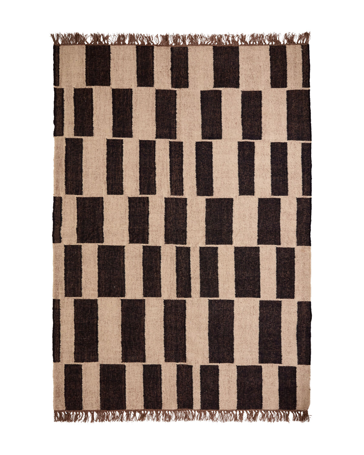 Teppich, HDGraph, Schwarz, Natur