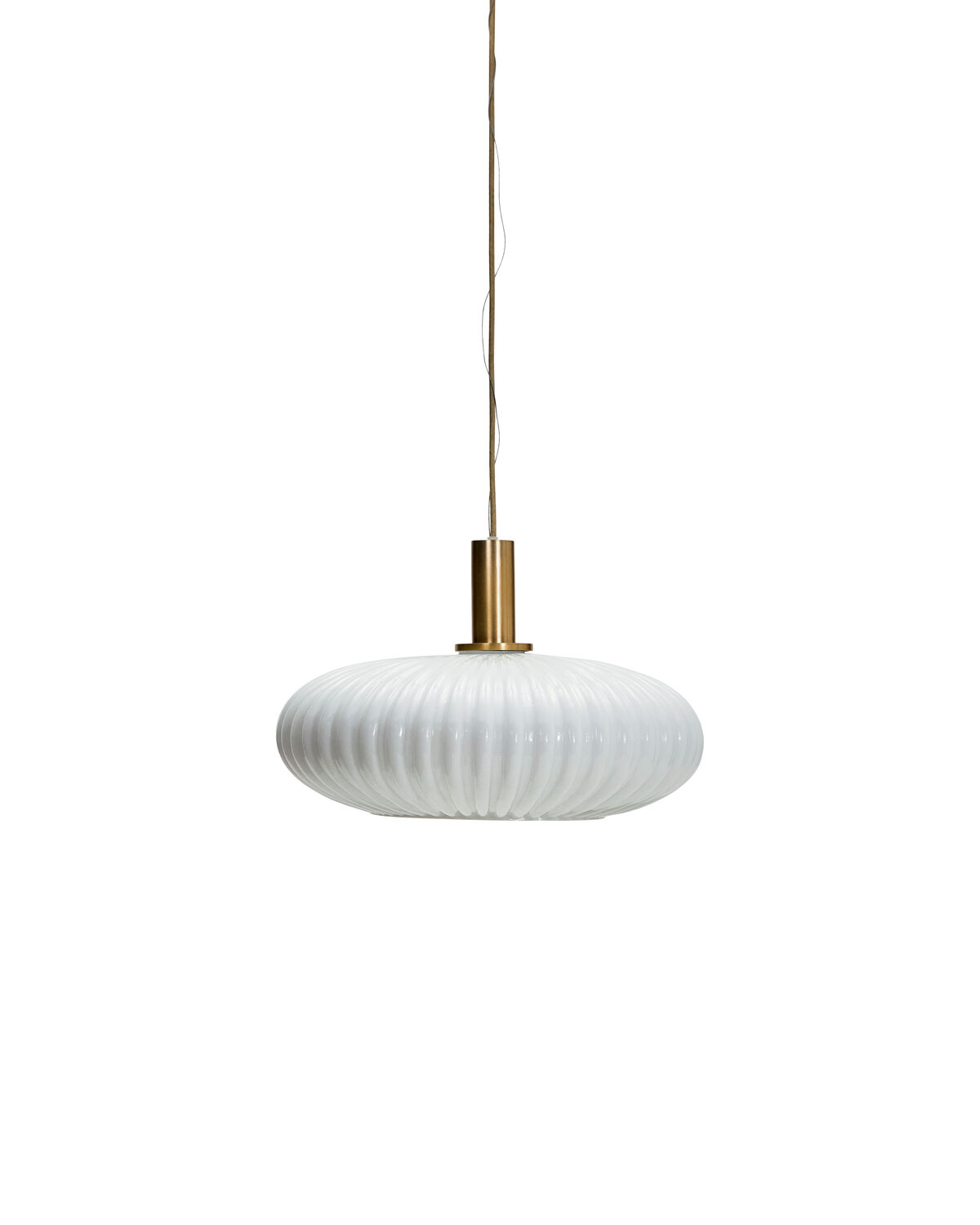Lampe, HDFort, Antikes Messing-Finish, Off-White