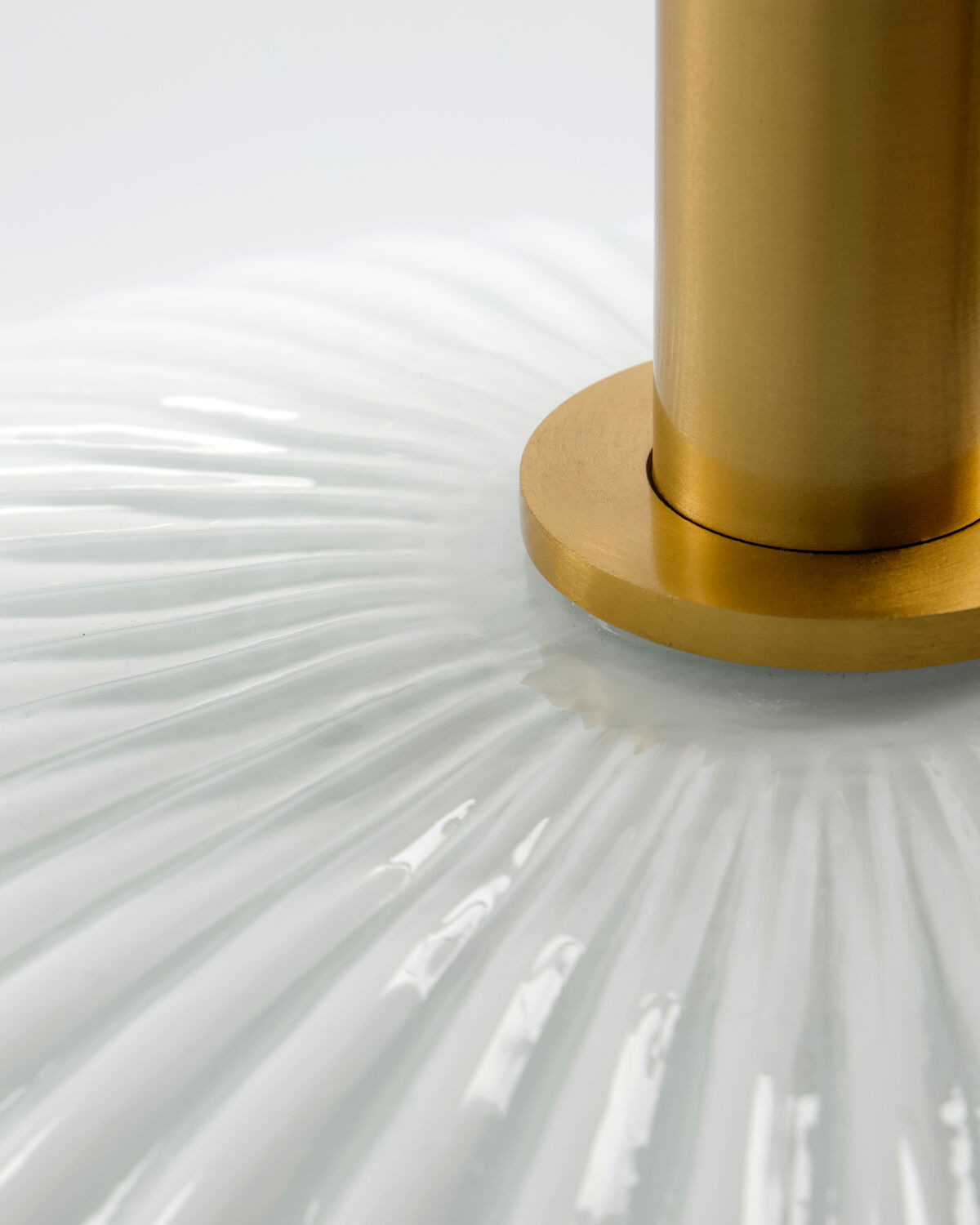 Lampe, HDFort, Antikes Messing-Finish, Off-White