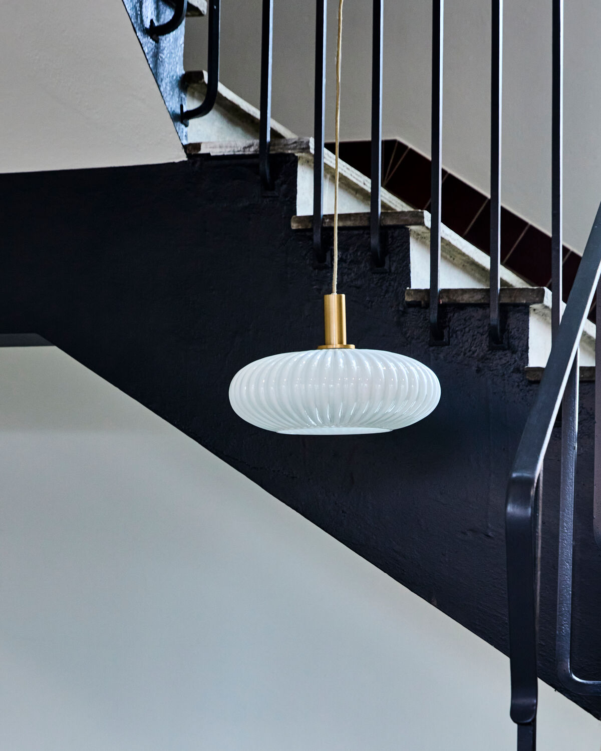 Lampe, HDFort, Antikes Messing-Finish, Off-White