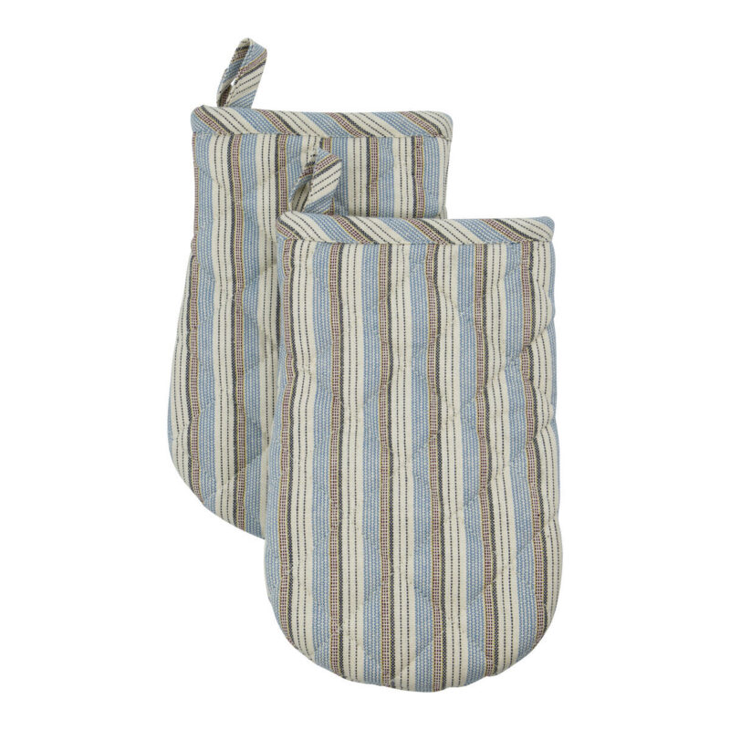 Küchenhandschuh, HDChef, Blau, Sand
