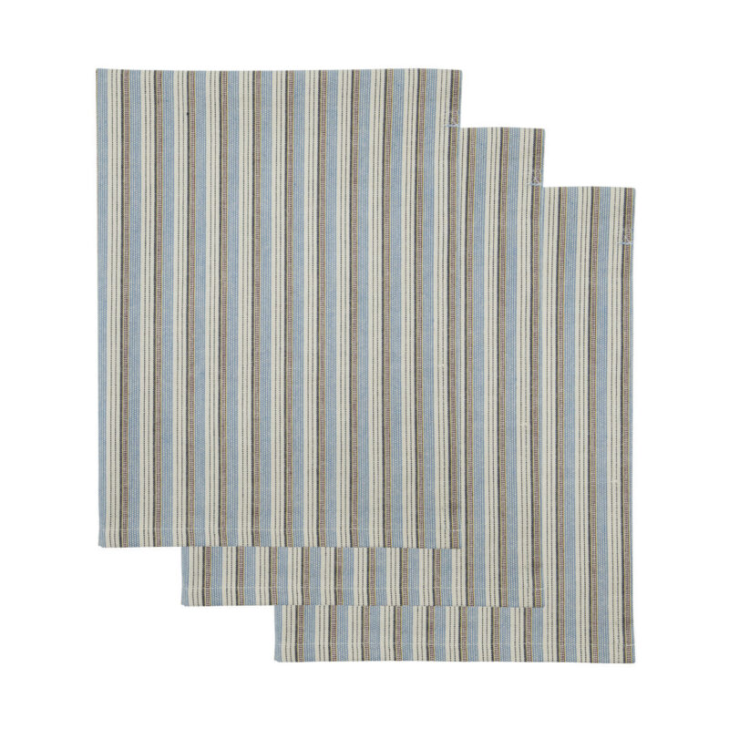 Geschirrhandtücher, HDCook, Blau, Sand