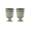 Tasse, HDDiva, Off-White, Grün