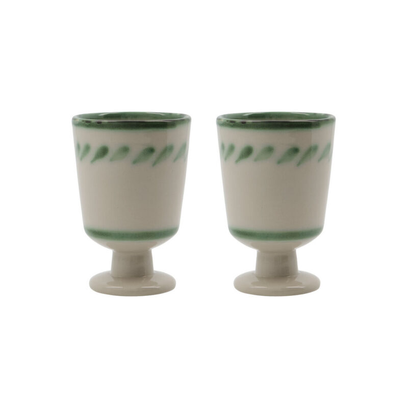 Tasse, HDDiva, Off-White, Grün