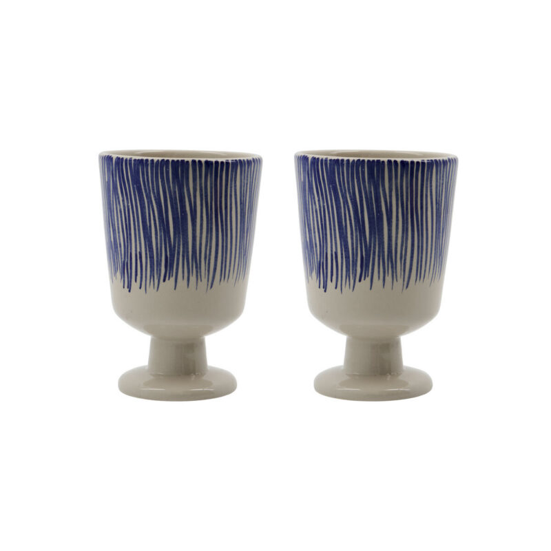 Tasse, HDDiva, Off-White, Blau