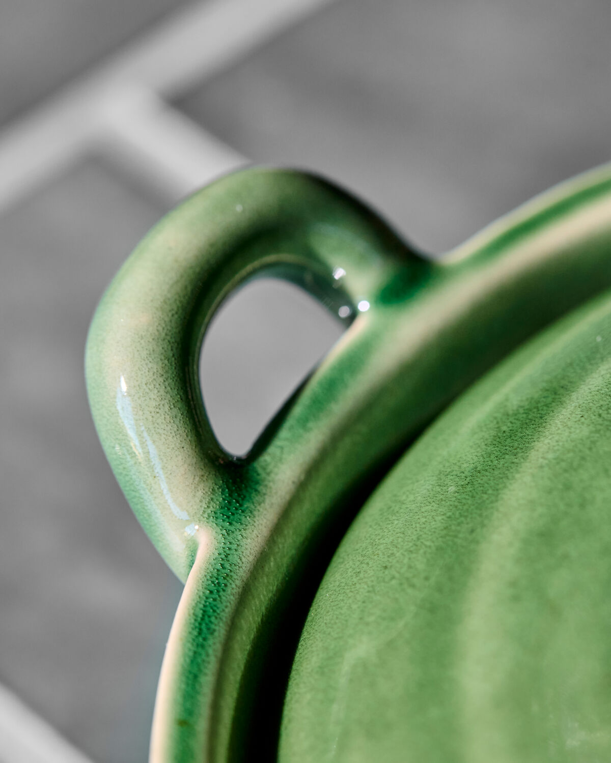 Glas m. Deckel, HDDiva, Grün