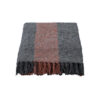 Decke, HDPonra, Khaki, Rot gebrannt