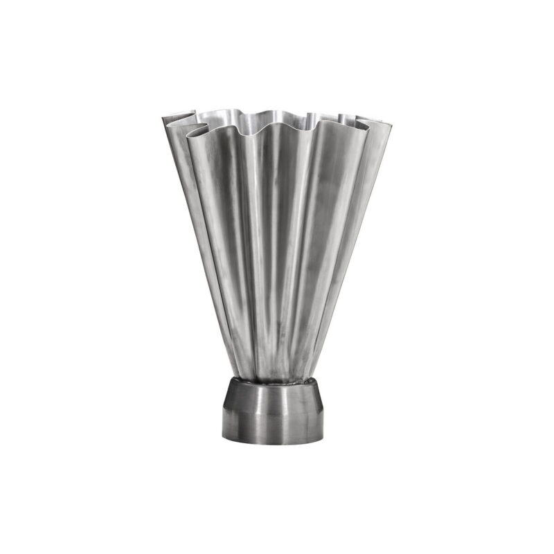 Vase, HDFlood, Gebürstetes Silber-Finish