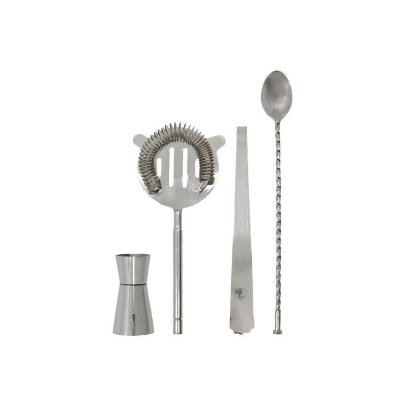 Bar-Zubehör, HDKett, Silber-Finish