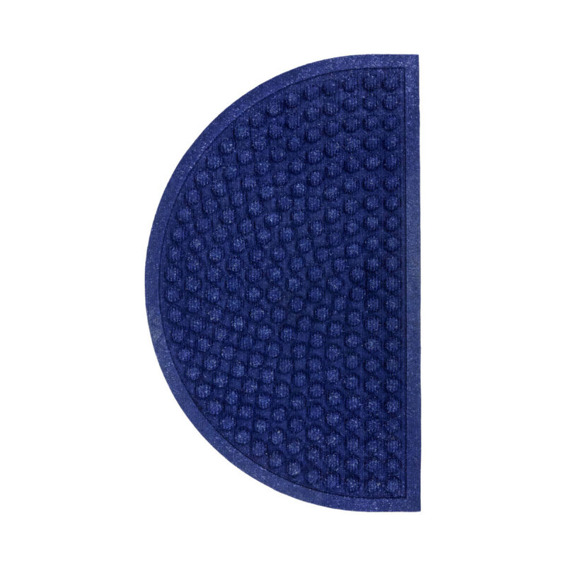 Fußmatte, HDEntry, Half Round, Blau