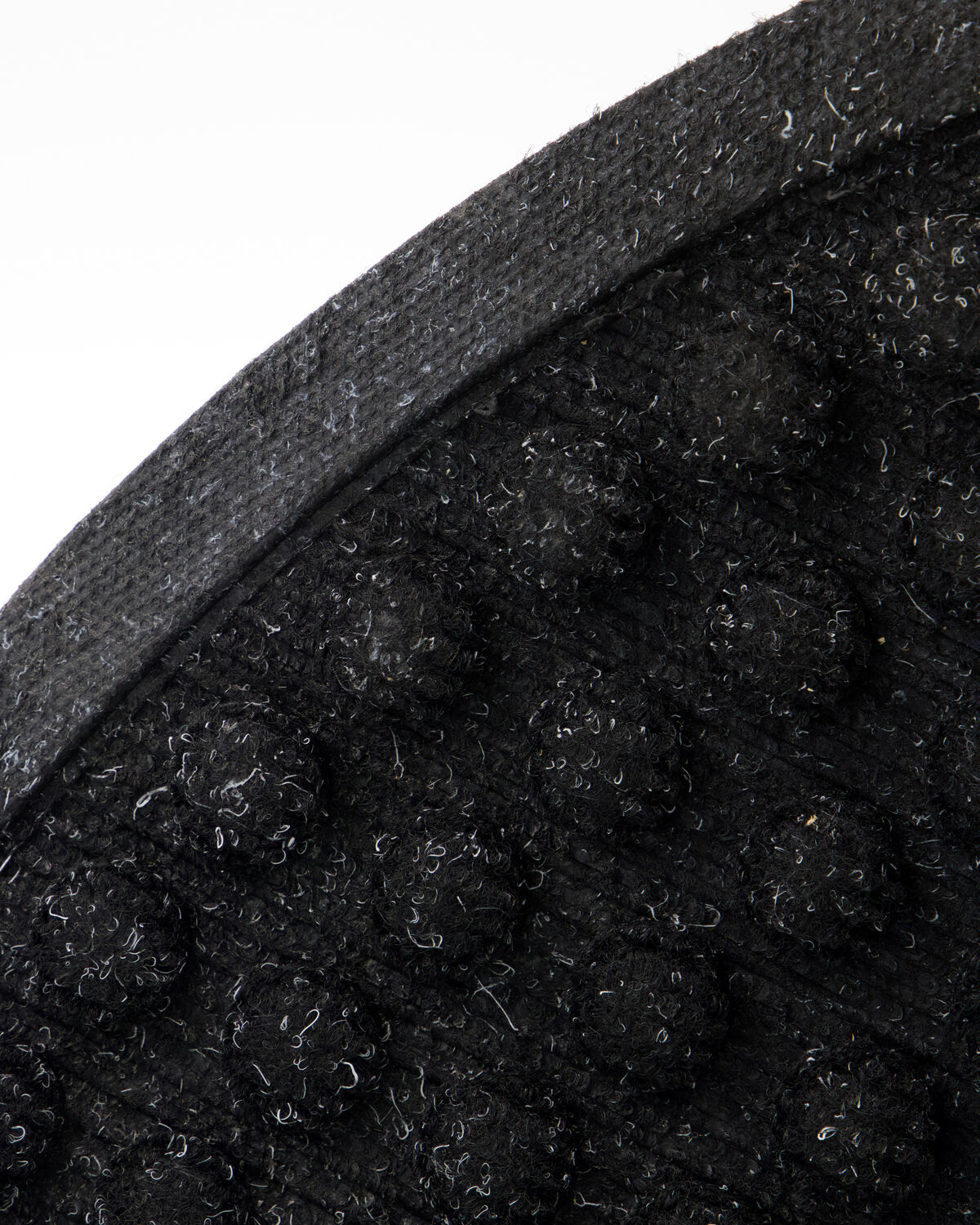 Fußmatte, HDEntry, Half Round, Schwarz